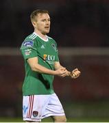 15 March 2019; Conor McCormack of Cork City celebrates following the SSE Airtricity League Premier Division match between Cork City and Bohemians at Turners Cross in Cork.  Photo by Eóin Noonan/Sportsfile