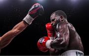 15 March 2019; Hank Lundy during his lightweight contest with Avery Sparrow at the Liacouras Center in Philadelphia, USA. Photo by Stephen McCarthy / Sportsfile