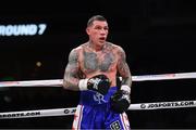 15 March 2019; Gabriel Rosado during his WBO International Middleweight Championship bout against Maciej Sulecki at the Liacouras Center in Philadelphia, USA. Photo by Stephen McCarthy / Sportsfile