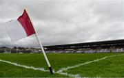 16 March 2019; A general view of a sideline flag ahead of the Allianz Hurling League Division 1 Quarter-Final match between Galway and Wexford at Pearse Stadium in Salthill, Galway. Photo by Sam Barnes/Sportsfile
