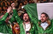 15 March 2019; Irish supporters during the WBA, IBF & WBO Female Lightweight World Championships unification bout between Katie Taylor and Rose Volante at the Liacouras Center in Philadelphia, USA.Photo by Stephen McCarthy/Sportsfile