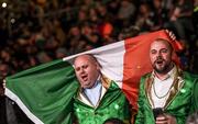 15 March 2019; Irish supporters during the WBA, IBF & WBO Female Lightweight World Championships unification bout between Katie Taylor and Rose Volante at the Liacouras Center in Philadelphia, USA.Photo by Stephen McCarthy/Sportsfile