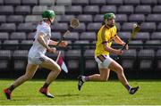 16 March 2019; Aidan Nolan of Wexford in action against Jack Grealish of Galway during the Allianz Hurling League Division 1 Quarter-Final match between Galway and Wexford at Pearse Stadium in Salthill, Galway. Photo by Sam Barnes/Sportsfile