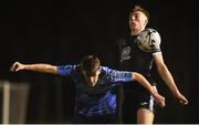 15 March 2019; Sam Todd of Finn Harps in action against Kevin Coffey of UCD during the SSE Airtricity League Premier Division match between UCD and Finn Harps at the Belfield Bowl in Dublin. Photo by Ben McShane/Sportsfile