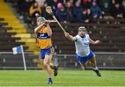16 March 2019; Gary Cooney of Clare in action against Noel Connors of Waterford during the Allianz Hurling League Division 1 Quarter-Final match between Waterford and Clare at Walsh Park in Waterford. Photo by Matt Browne/Sportsfile