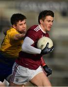 16 March 2019; Shane Walsh of Galway in action against Conor Daly of Roscommon during the Allianz Football League Division 1 Round 6 match between Galway and Roscommon at Pearse Stadium in Salthill, Galway. Photo by Sam Barnes/Sportsfile
