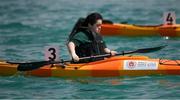 16 March 2019; Team Ireland's Deirdre O'Callaghan, a member of the Free Spirit Special Olympics Kayaking Club, from Dublin 11, Co. Dublin, who competed in the Kayaking events on Day Two of the 2019 Special Olympics World Games in the Abu Dhabi Yacht and Sailing Club in Abu Dhabi, United Arab Emirates. Photo by Ray McManus/Sportsfile