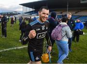 16 March 2019; Éamonn Dillon of Dublin celebrates after the Allianz Hurling League Division 1 Quarter-Final match between Tipperary and Dublin at Semple Stadium in Thurles, Tipperary. Photo by Daire Brennan/Sportsfile