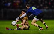 16 March 2019; Sean O'Shea of Kerry in action against Keith Higgins of Mayo during the Allianz Football League Division 1 Round 6 match between Kerry and Mayo at Austin Stack Park in Tralee, Co. Kerry. Photo by Diarmuid Greene/Sportsfile