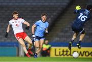 16 March 2019; Cathal McShane of Tyrone scores his side's first goal during the Allianz Football League Division 1 Round 6 match between Dublin and Tyrone at Croke Park in Dublin. Photo by David Fitzgerald/Sportsfile