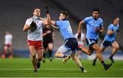 16 March 2019; Niall Sludden of Tyrone is tackled by Cian O'Connor of Dublin during the Allianz Football League Division 1 Round 6 match between Dublin and Tyrone at Croke Park in Dublin. Photo by David Fitzgerald/Sportsfile