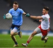 16 March 2019; Cian O'Connor of Dublin in action against Matthew Donnelly of Tyrone during the Allianz Football League Division 1 Round 6 match between Dublin and Tyrone at Croke Park in Dublin. Photo by David Fitzgerald/Sportsfile