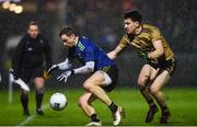 16 March 2019; Keith Higgins of Mayo in action against Brian Ó Beaglaíoch of Kerry during the Allianz Football League Division 1 Round 6 match between Kerry and Mayo at Austin Stack Park in Tralee, Co. Kerry. Photo by Diarmuid Greene/Sportsfile