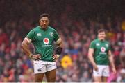 16 March 2019; Bundee Aki of Ireland during the Guinness Six Nations Rugby Championship match between Wales and Ireland at the Principality Stadium in Cardiff, Wales. Photo by Ramsey Cardy/Sportsfile