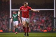 16 March 2019; Hadleigh Parkes of Wales during the Guinness Six Nations Rugby Championship match between Wales and Ireland at the Principality Stadium in Cardiff, Wales. Photo by Ramsey Cardy/Sportsfile