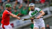 17 March 2019; TJ Reid of Ballyhale Shamrocks in action against David Burke of St Thomas' during the AIB GAA Hurling All-Ireland Senior Club Championship Final match between Ballyhale Shamrocks and St Thomas' at Croke Park in Dublin. Photo by Piaras Ó Mídheach/Sportsfile