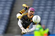 17 March 2019; Dr. Crokes' goalkeeper Shane Murphy looks on as a shot from Dylan Wall of Corofin comes back off the crossbar and back into play during the AIB GAA Football All-Ireland Senior Club Championship Final match between Corofin and Dr Crokes' at Croke Park in Dublin. Photo by Piaras Ó Mídheach/Sportsfile