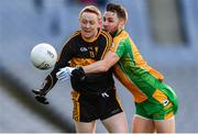 17 March 2019; Colm Cooper of Dr. Crokes' in action against Micheál Lundy of Corofin during the AIB GAA Football All-Ireland Senior Club Championship Final match between Corofin and Dr Crokes' at Croke Park in Dublin. Photo by Piaras Ó Mídheach/Sportsfile