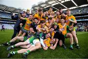 17 March 2019; Corofin players celebrate following the AIB GAA Football All-Ireland Senior Club Championship Final match between Corofin and Dr Crokes at Croke Park in Dublin. Photo by Harry Murphy/Sportsfile