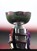 17 March 2019; A general view of the cup ahead of the Clayton Hotels Munster Schools Senior Cup Final match between Christian Brothers College and Presentation Brothers College at Irish Independent Park in Cork. Photo by Eóin Noonan/Sportsfile