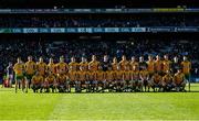 17 March 2019; The Corofin squad prior to the AIB GAA Football All-Ireland Senior Club Championship Final match between Corofin and Dr Crokes at Croke Park in Dublin. Photo by Harry Murphy/Sportsfile