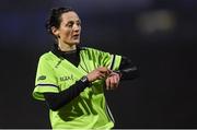 2 March 2019; Referee Maggie Farrelly during the Lidl Ladies NFL Division 1 Round 4 match between Mayo and Galway at Elverys MacHale Park in Castlebar, Mayo. Photo by Piaras Ó Mídheach/Sportsfile