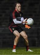2 March 2019; Mayo substitute goalkeeper Micheál Schlingermann during the warm-up before the Allianz Football League Division 1 Round 5 match between Mayo and Galway at Elverys MacHale Park in Castlebar, Mayo. Photo by Piaras Ó Mídheach/Sportsfile