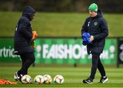 18 March 2019; Republic of Ireland manager Mick McCarthy, right, and assistant coach Terry Connor during a Republic of Ireland training session at the FAI National Training Centre in Abbotstown, Dublin. Photo by Stephen McCarthy/Sportsfile