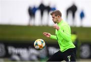 18 March 2019; James McClean during a Republic of Ireland training session at the FAI National Training Centre in Abbotstown, Dublin. Photo by Stephen McCarthy/Sportsfile