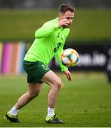 18 March 2019; Alan Judge during a Republic of Ireland training session at the FAI National Training Centre in Abbotstown, Dublin. Photo by Stephen McCarthy/Sportsfile