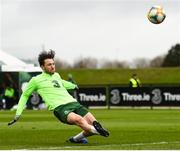 18 March 2019; Harry Arter during a Republic of Ireland training session at the FAI National Training Centre in Abbotstown, Dublin. Photo by Stephen McCarthy/Sportsfile