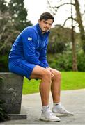 18 March 2019; Max Deegan poses for a portrait ahead of a Leinster Rugby press conference at Leinster Rugby Headquarters in UCD, Dublin. Photo by Ramsey Cardy/Sportsfile