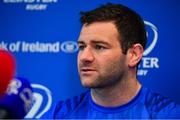18 March 2019; Fergus McFadden during a Leinster Rugby press conference at Leinster Rugby Headquarters in UCD, Dublin. Photo by Ramsey Cardy/Sportsfile