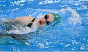 18 March 2019; Team Ireland's Emma Barrett, a member of the Team South Galway Club, from Ennis, Co. Clare, at the turn on her way to finishing second in her 200m Swimming heat, in a time of 5:20:19, during Day Four of the 2019 Special Olympics World Games at the Hamdan Sports Complex, Dubai, United Arab Emirates. Photo by Ray McManus/Sportsfile
