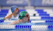18 March 2019; Team Ireland's Jack McFadden, a member of the Phoenix Flyers SO Club,from Dublin 15, Co. Dublin, on his way to winning a Gold Medal in the 200m breaststroke, in a time of 3:06.15, at the Hamdan Sports Complex on Day Four of the 2019 Special Olympics World Games in the Abu Dhabi National Exhibition Centre, Abu Dhabi, United Arab Emirates. Photo by Ray McManus/Sportsfile