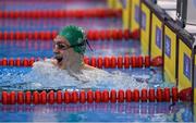 18 March 2019; Team Ireland's Jack McFadden, a member of the Phoenix Flyers SO Club,from Dublin 15, Co. Dublin, at the last turn on his way to winning a Gold Medal in the 200m breaststroke, in a time of 3:06.15, at the Hamdan Sports Complex on Day Four of the 2019 Special Olympics World Games in the Abu Dhabi National Exhibition Centre, Abu Dhabi, United Arab Emirates. Photo by Ray McManus/Sportsfile