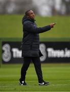 18 March 2019; Assistant coach Terry Connor during a Republic of Ireland training session at the FAI National Training Centre in Abbotstown, Dublin. Photo by Seb Daly/Sportsfile
