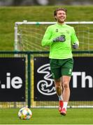 18 March 2019; Jeff Hendrick during a Republic of Ireland training session at the FAI National Training Centre in Abbotstown, Dublin. Photo by Seb Daly/Sportsfile