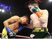 17 March 2019; Michael Conlan, right, in action against Ruben Garcia Hernandez during their featherweight bout at the Madison Square Garden Theater in New York, USA. Photo by Mikey Williams/Top Rank/Sportsfile