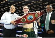 17 March 2019; Michael Conlan after defeating Ruben Garcia Hernandez in their featherweight bout at the Madison Square Garden Theater in New York, USA. Photo by Mikey Williams/Top Rank/Sportsfile
