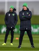 18 March 2019; Republic of Ireland manager Mick McCarthy during a training session at the FAI National Training Centre in Abbotstown, Dublin. Photo by Stephen McCarthy/Sportsfile