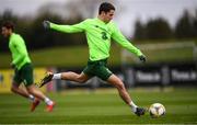 18 March 2019; Robbie Brady during a Republic of Ireland training session at the FAI National Training Centre in Abbotstown, Dublin. Photo by Stephen McCarthy/Sportsfile