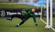 18 March 2019; Mark Travers during a Republic of Ireland training session at the FAI National Training Centre in Abbotstown, Dublin. Photo by Stephen McCarthy/Sportsfile