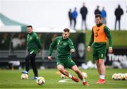 18 March 2019; James Collins during a Republic of Ireland training session at the FAI National Training Centre in Abbotstown, Dublin. Photo by Stephen McCarthy/Sportsfile