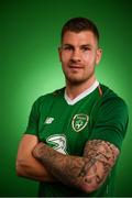 18 March 2019; James Collins of Republic of Ireland poses for a portrait during a squad portrait session at their team hotel in Dublin. Photo by Stephen McCarthy/Sportsfile