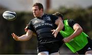 18 March 2019; Seán Cronin, left, and Oisín Dowling during Leinster Rugby squad training at Rosemount in UCD, Dublin. Photo by Ramsey Cardy/Sportsfile