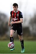 9 March 2019; Denis Smith of Bohemians during the SSE Airtricity Under-19 National League match between Bohemians and Sligo Rovers at IT Blanchardstown in Blanchardstown, Dublin. Photo by Harry Murphy/Sportsfile