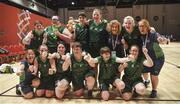 19 March 2019; Team Ireland's squad and officials celebrate after their 27-15 win to capture the Gold Medal for Basketball on Day Five of the 2019 Special Olympics World Games in the Abu Dhabi National Exhibition Centre, Abu Dhabi, United Arab Emirates.