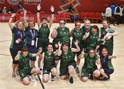 19 March 2019; Team Ireland's squad and officials celebrate after their 27-15 win to capture the Gold Medal for Basketball on Day Five of the 2019 Special Olympics World Games in the Abu Dhabi National Exhibition Centre, Abu Dhabi, United Arab Emirates.