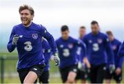 19 March 2019; Jeff Hendrick during a Republic of Ireland training session at the FAI National Training Centre in Abbotstown, Dublin. Photo by Stephen McCarthy/Sportsfile